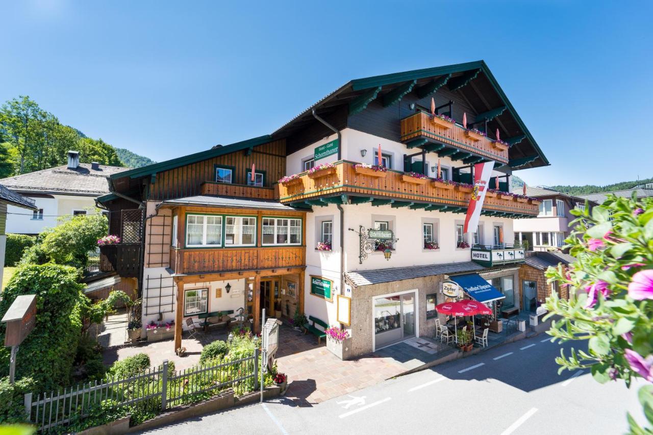 Hotel-Garni Schernthaner Sankt Gilgen Bagian luar foto