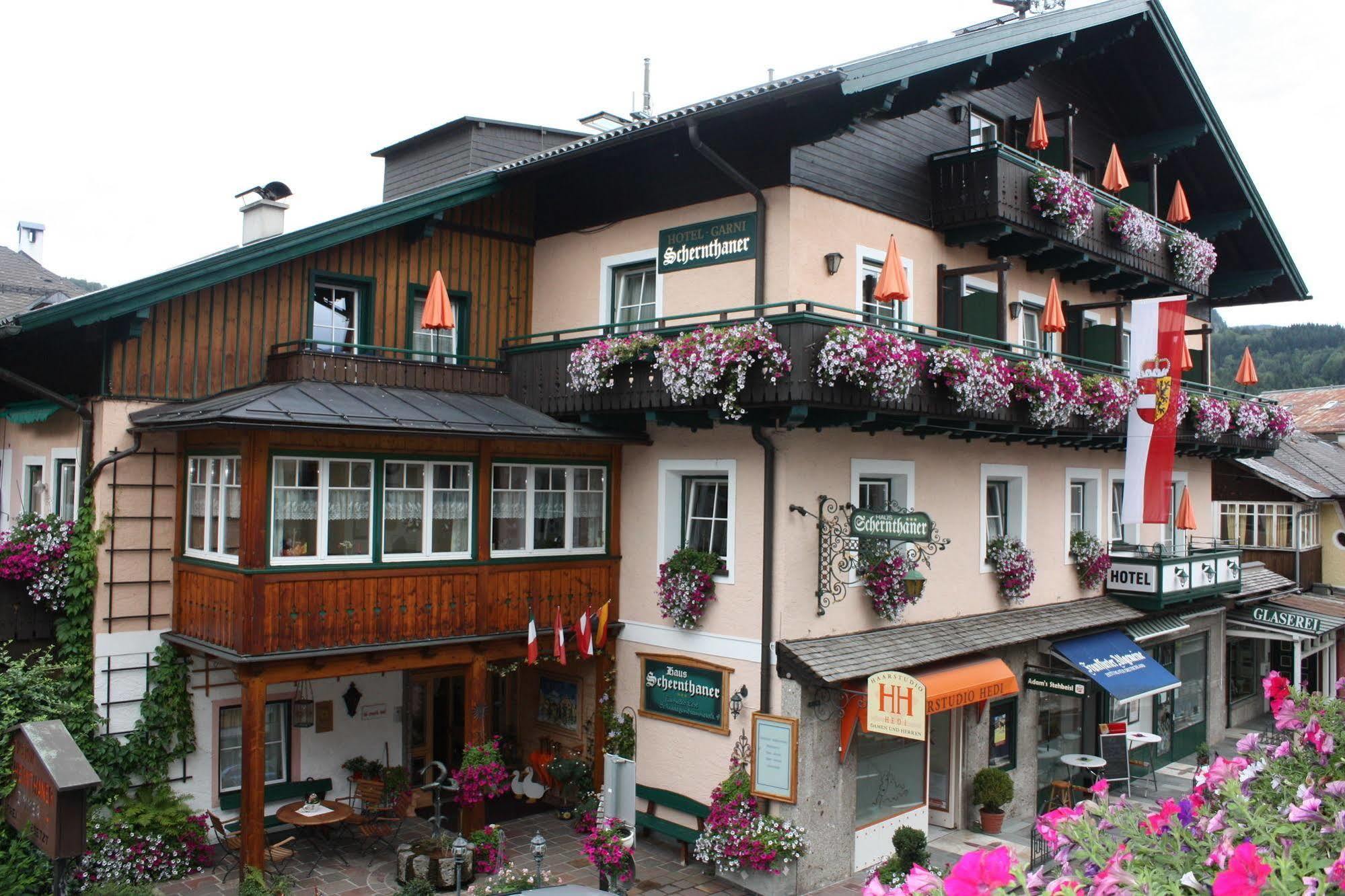 Hotel-Garni Schernthaner Sankt Gilgen Bagian luar foto